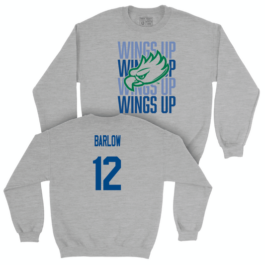 Sport Grey Men's Basketball Wings Up Crew  - Evan Barlow