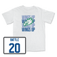 Volleyball White Wings Up Tee - Iyanna Battle