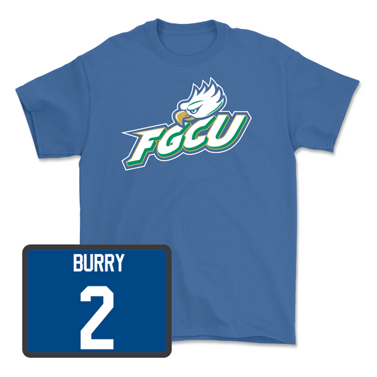 Blue Volleyball FGCU Tee  - Reese Burry