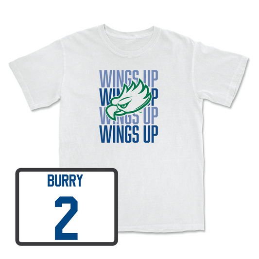Volleyball White Wings Up Tee  - Reese Burry