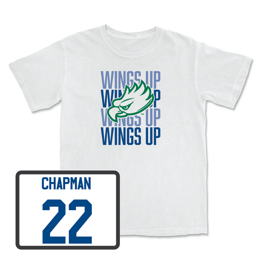 Volleyball White Wings Up Tee  - Ella Chapman