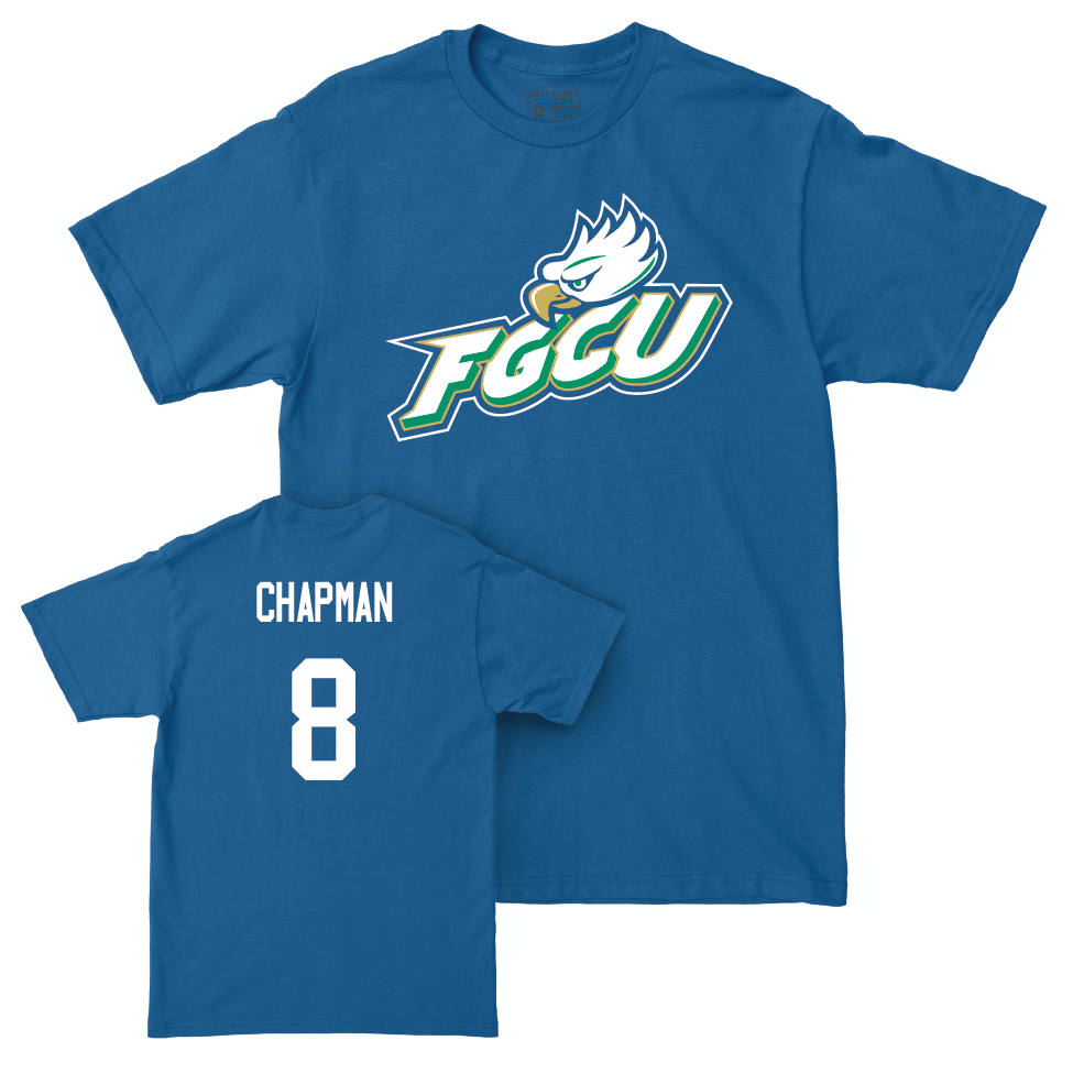 Blue Volleyball FGCU Tee  - Ella Chapman