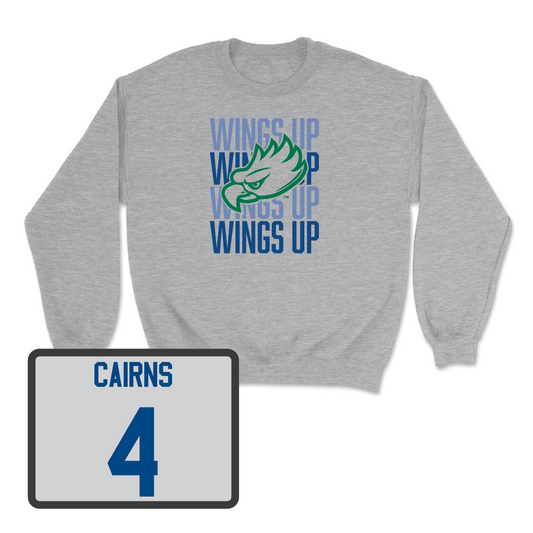 Sport Grey Women's Basketball Wings Up Crew - Dolly Cairns