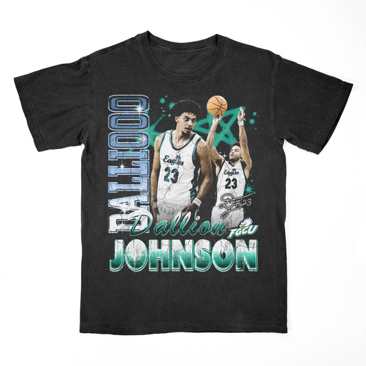 EXCLUSIVE RELEASE: Dallion Johnson 90s Black Tee