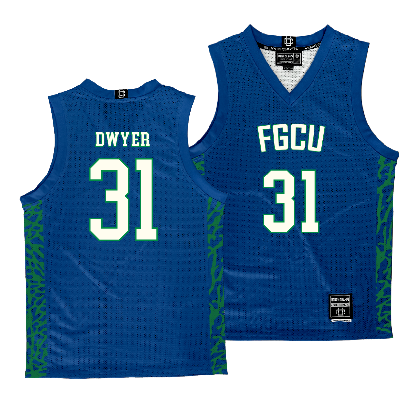 FGCU Men's Basketball Royal Jersey - Brandon Dwyer | #31