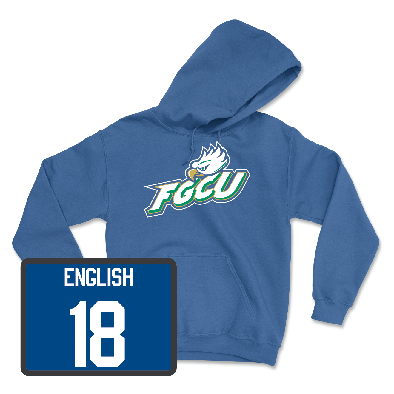 Blue Volleyball FGCU Hoodie  - Skylar English