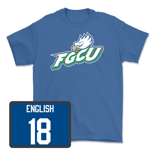 Blue Volleyball FGCU Tee  - Skylar English