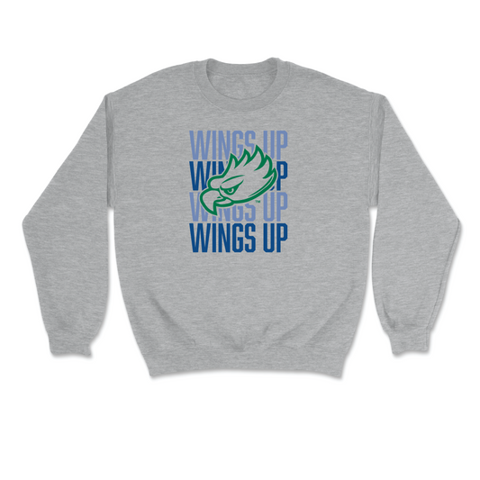 Sport Grey Swim & Dive Wings Up Crew - Sydney Joiner