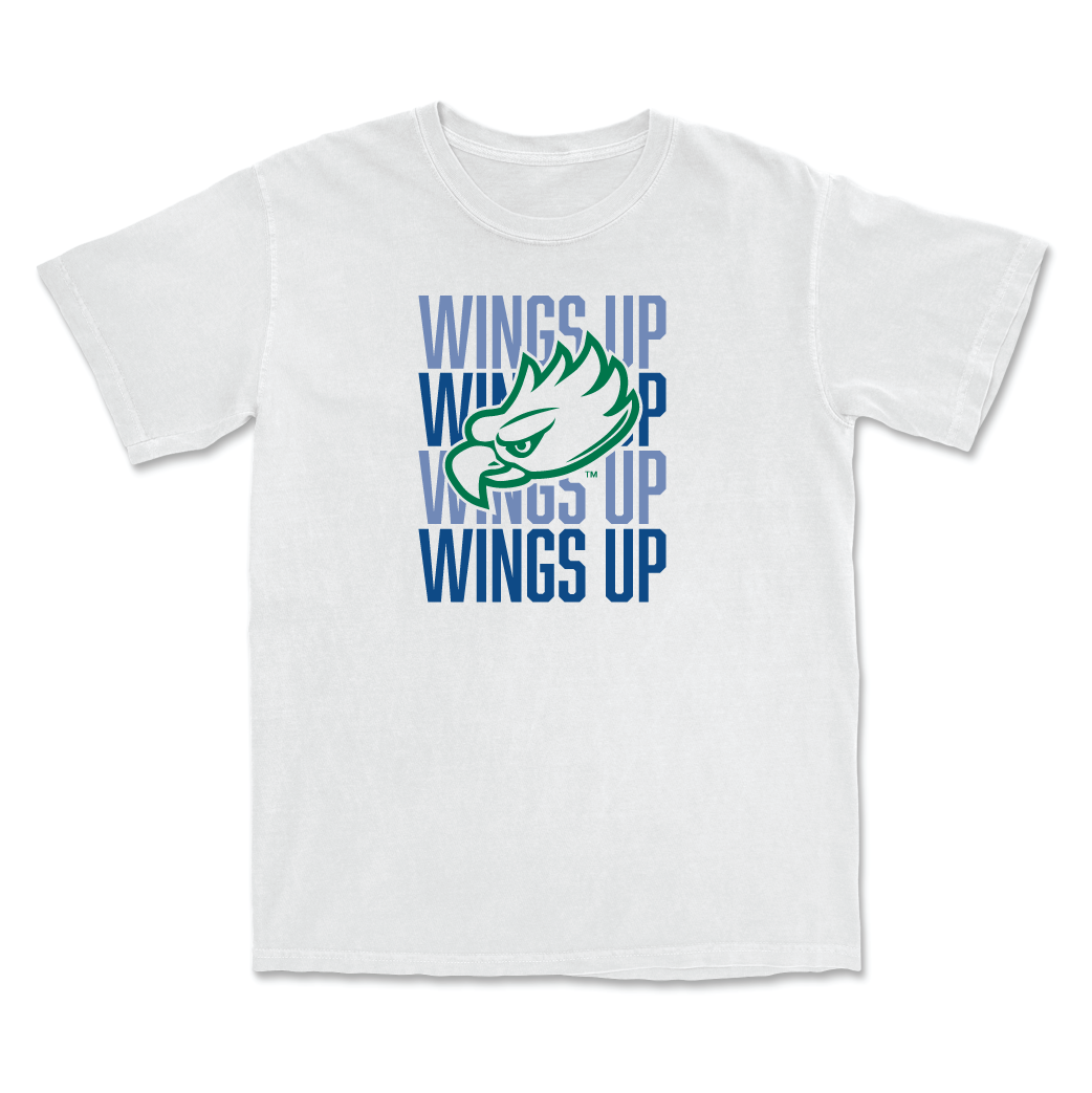 Swim & Dive White Wings Up Tee - Sydney Joiner