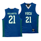 FGCU Men's Basketball Royal Jersey    - Tristen Guillouette