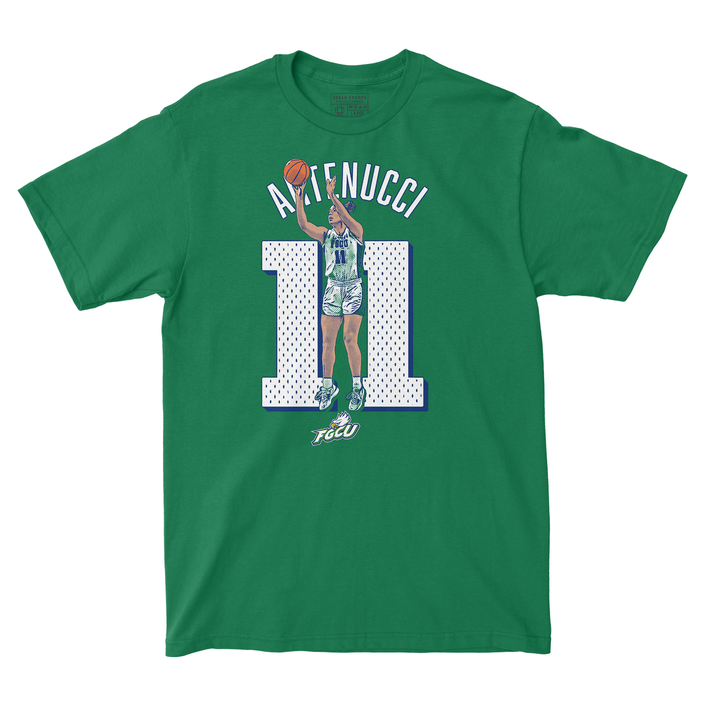 EXCLUSIVE RELEASE: Maddie Antenucci Illustrated Kelly Green Tee