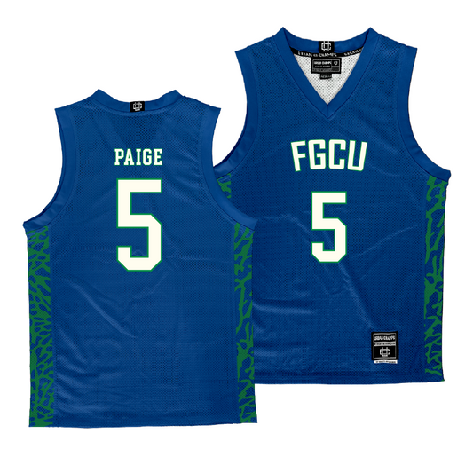 FGCU Women's Basketball Royal Jersey  - Alahna Paige