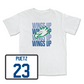 Volleyball White Wings Up Tee  - Shanelle Puetz