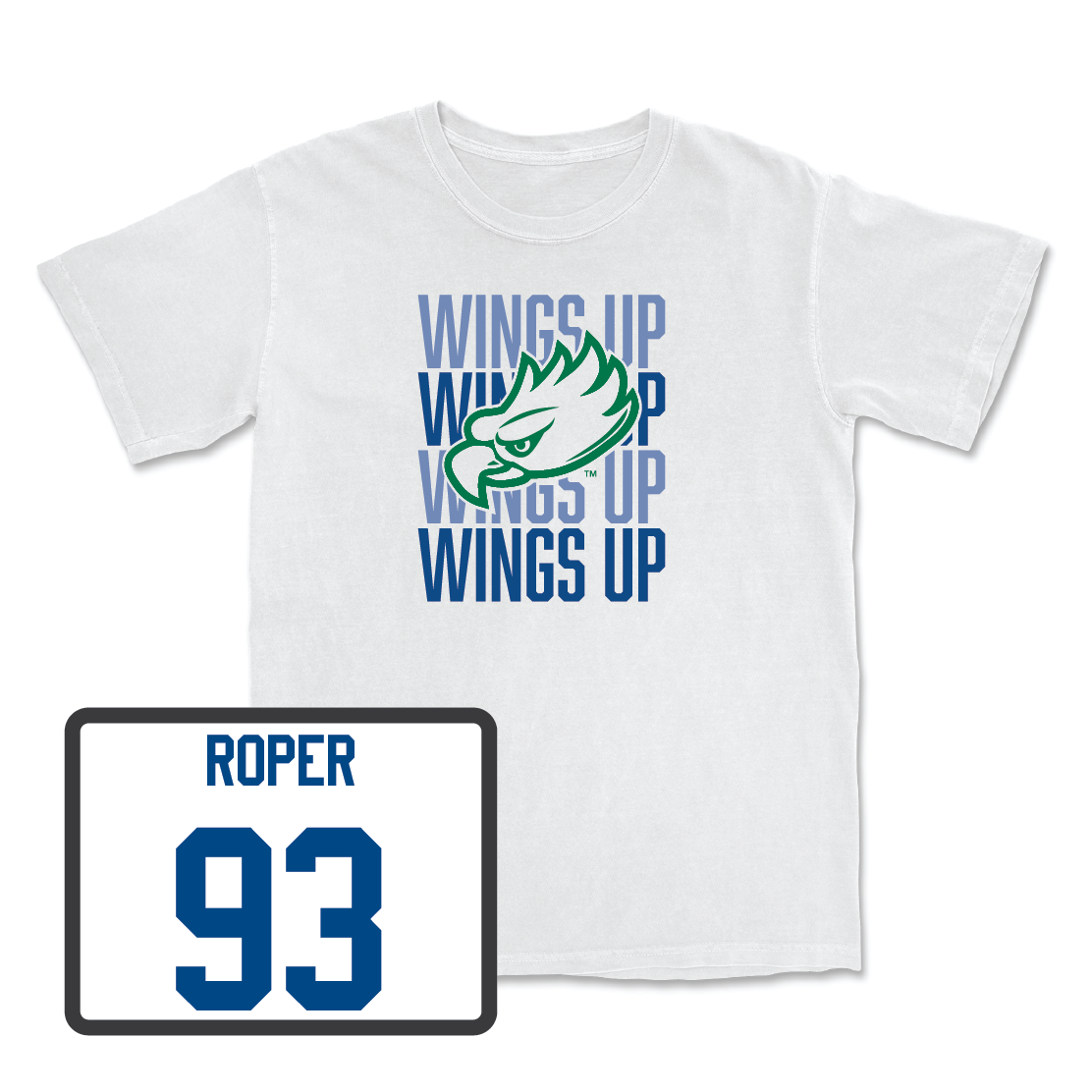 Softball White Wings Up Tee - Kayleigh Roper