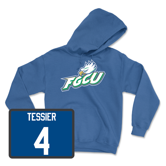 Blue Volleyball FGCU Hoodie - Lily Tessier