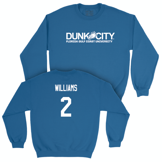 Blue Men's Basketball Dunk City Crew  - Darren Williams