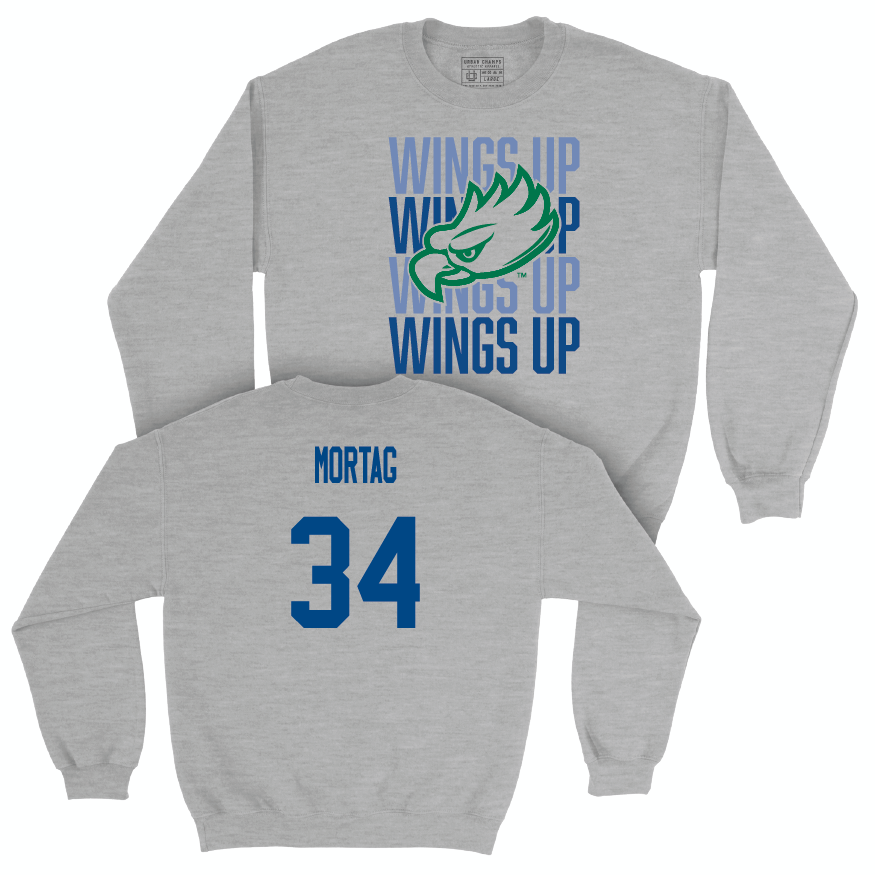 Sport Grey Women's Basketball Wings Up Crew - Anna Mortag