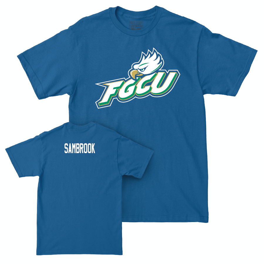 Blue Volleyball FGCU Tee  - Audrey Sambrook