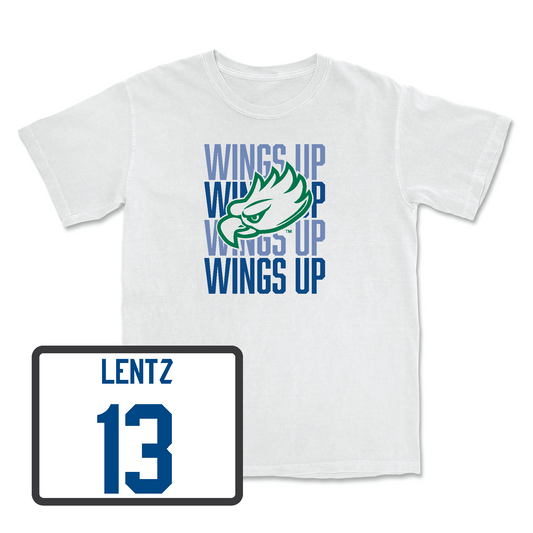 Volleyball White Wings Up Tee